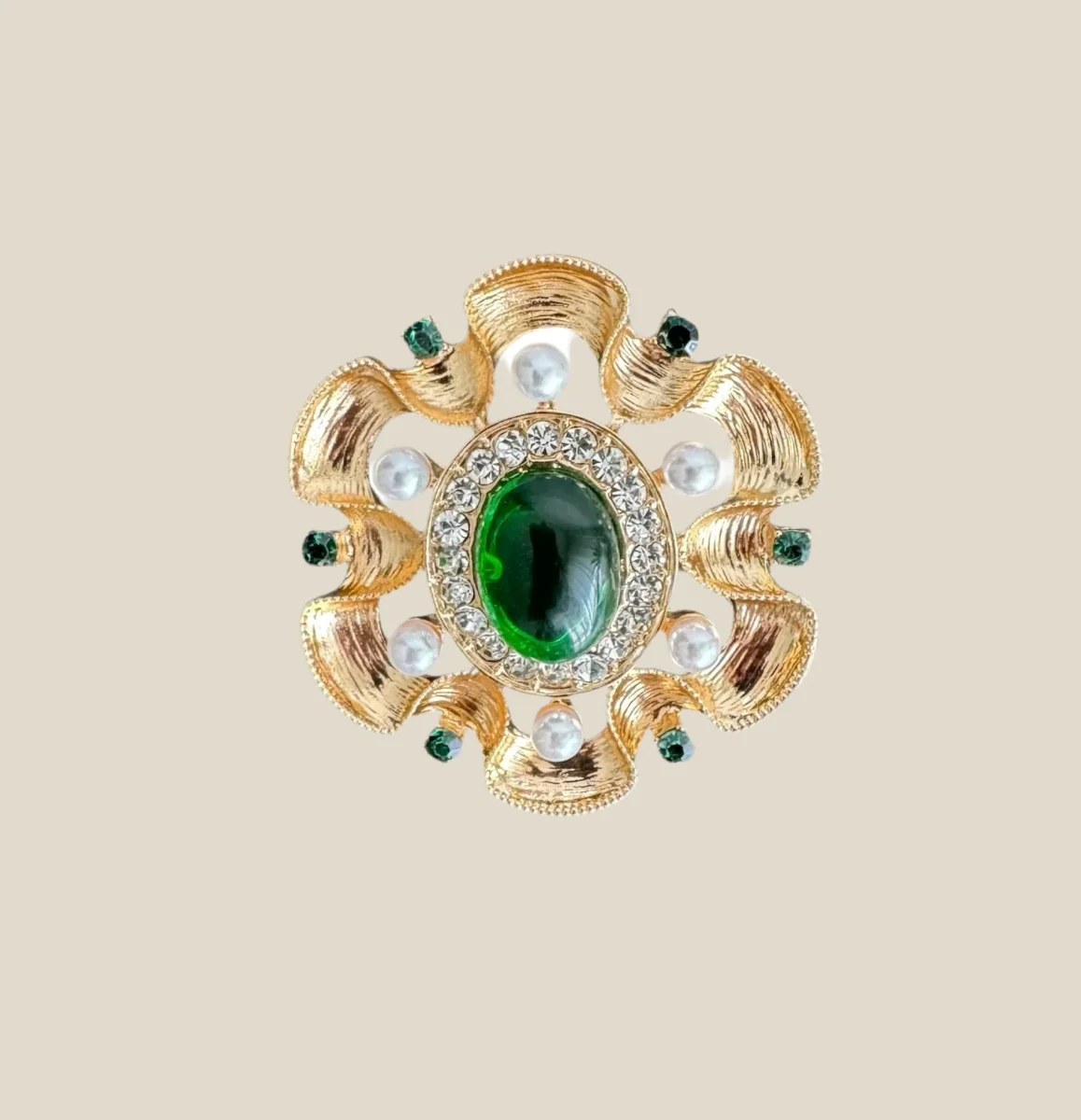 Broche Verde