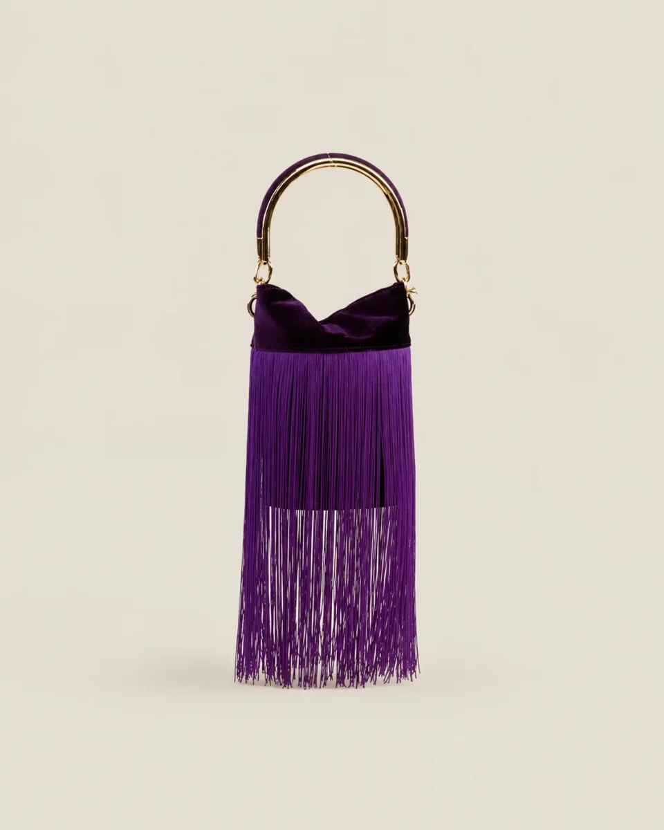 Bolso Charlestone morado