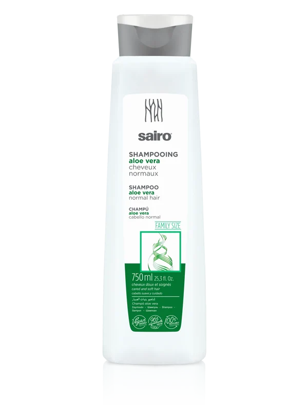 Sairo Shampoo Aloe Vera 750 ml – Hidratación y Suavidad para Uso Diario