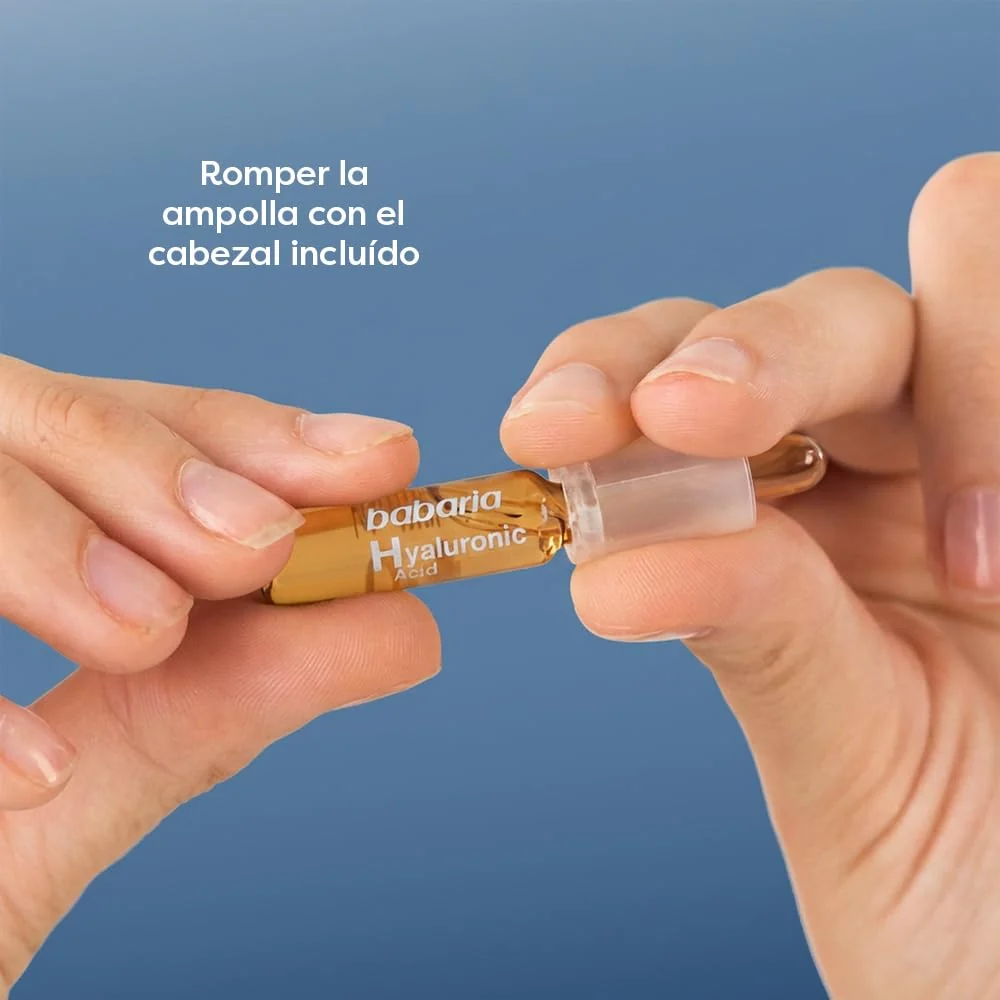 Babaria Hyaluronic Acid Ampollas – 5 unidades de 2 ml - Imagen 3