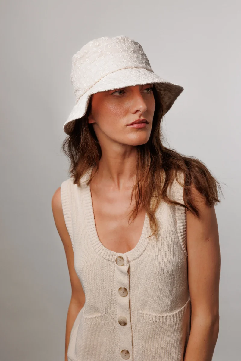 Sombrero Maiori beige - Imagen 3