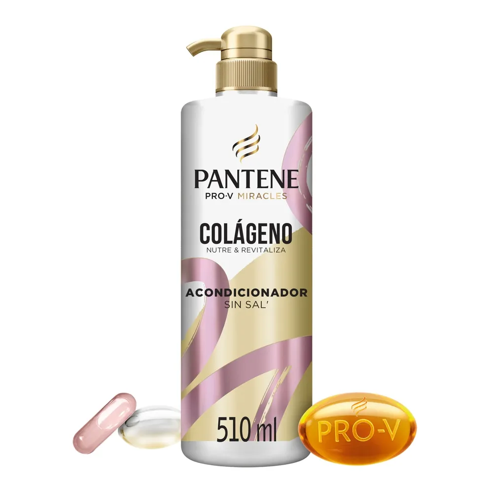 Pantene Miracles Colágeno Nutre y Revitaliza Acondicionador – 510 ml