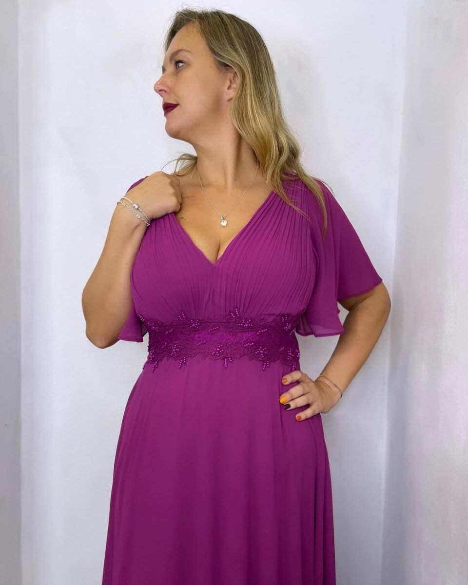 Vestido Cintura Encaje Curvy - Imagen 4