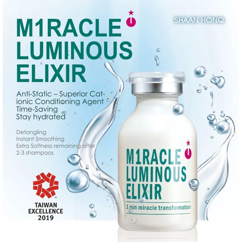 CHIHTSAI Miracle Luminous Elixir – 25 ml Tratamiento capilar intensivo | 1 Minute Miracle Transformation - Imagen 4