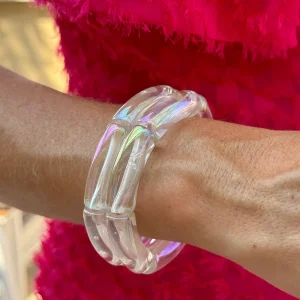 Pulsera Puzzle transparente