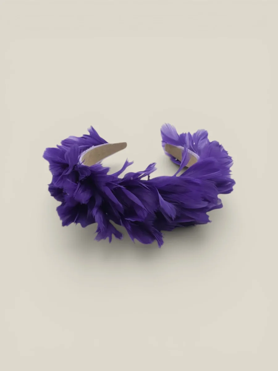 Diadema Periquita morada - Imagen 2
