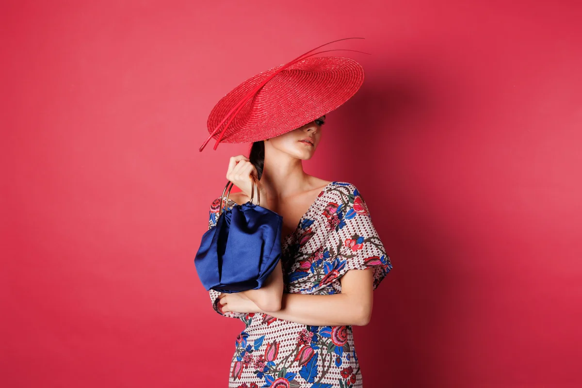Tocado Renata rojo - Imagen 5