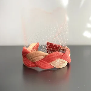 Diadema Infanta nude y coral