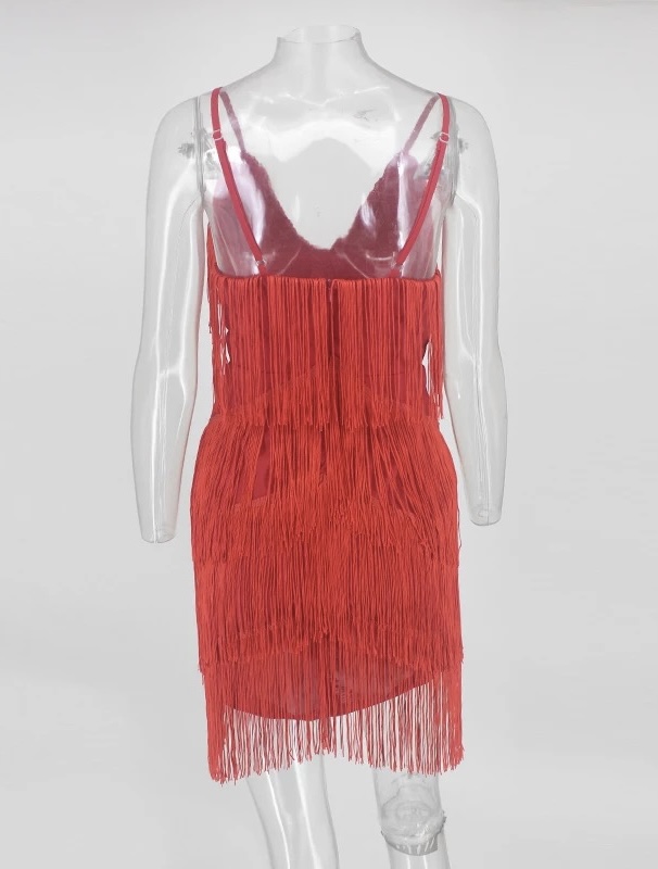 Vestido Flecos Uve - Imagen 5