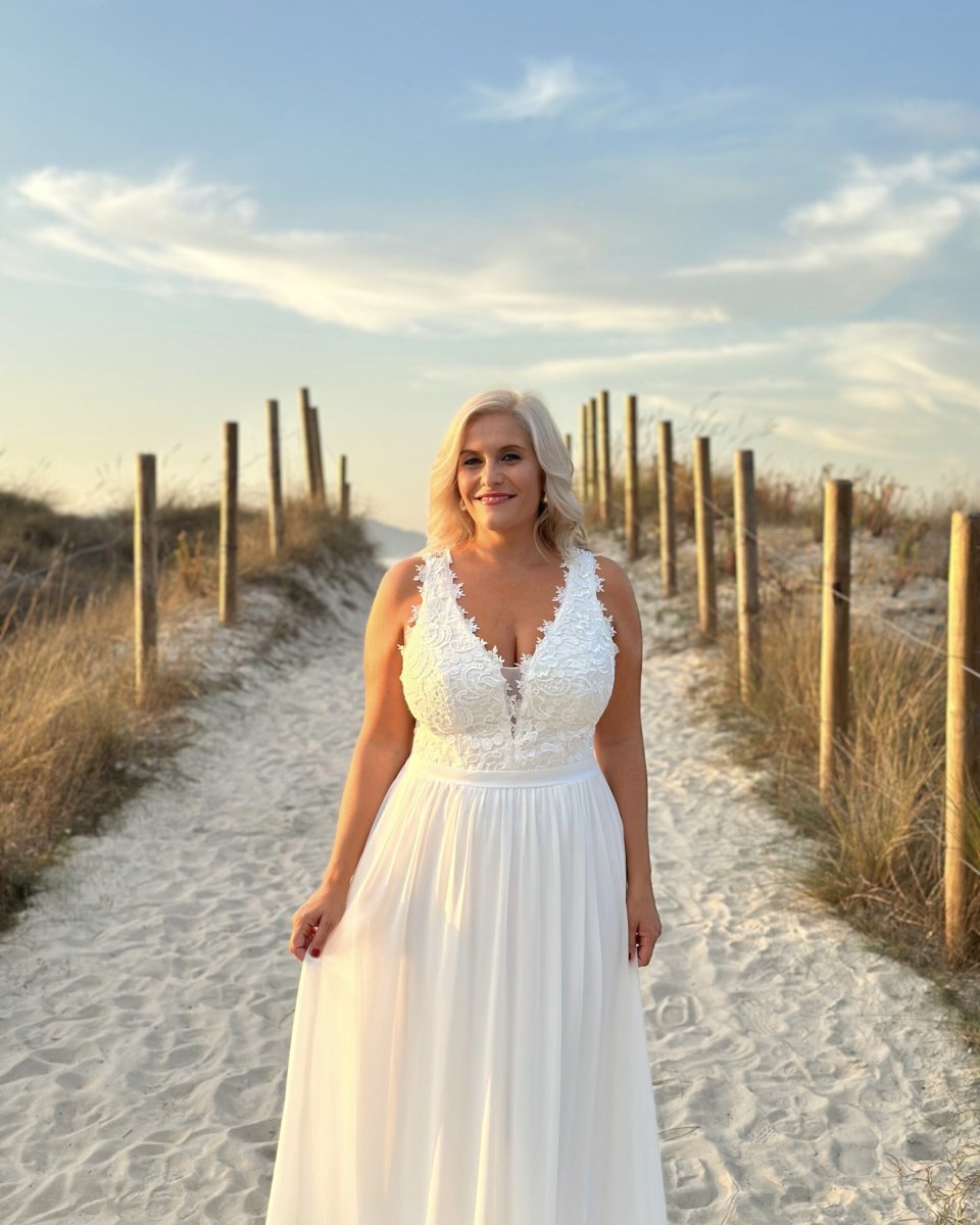 Vestido Sophie Curvy Novia - Imagen 8