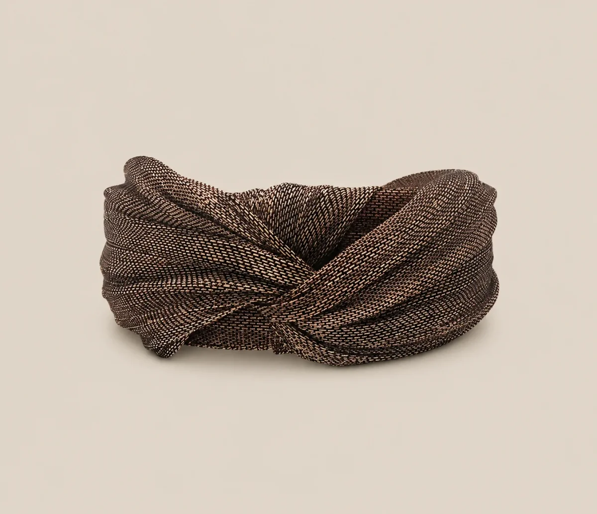 Diadema Baronesa chocolate