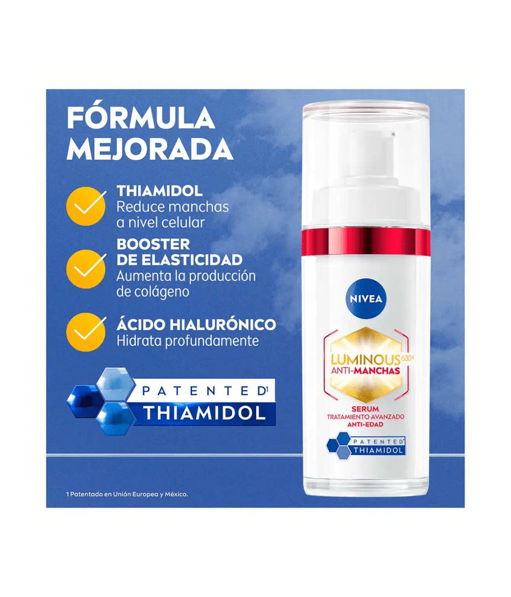 NIVEA Luminous630® Skin Glow Sérum Antimanchas – 15 ml / 30 ml - Imagen 4