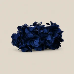 Bolso Flower marino