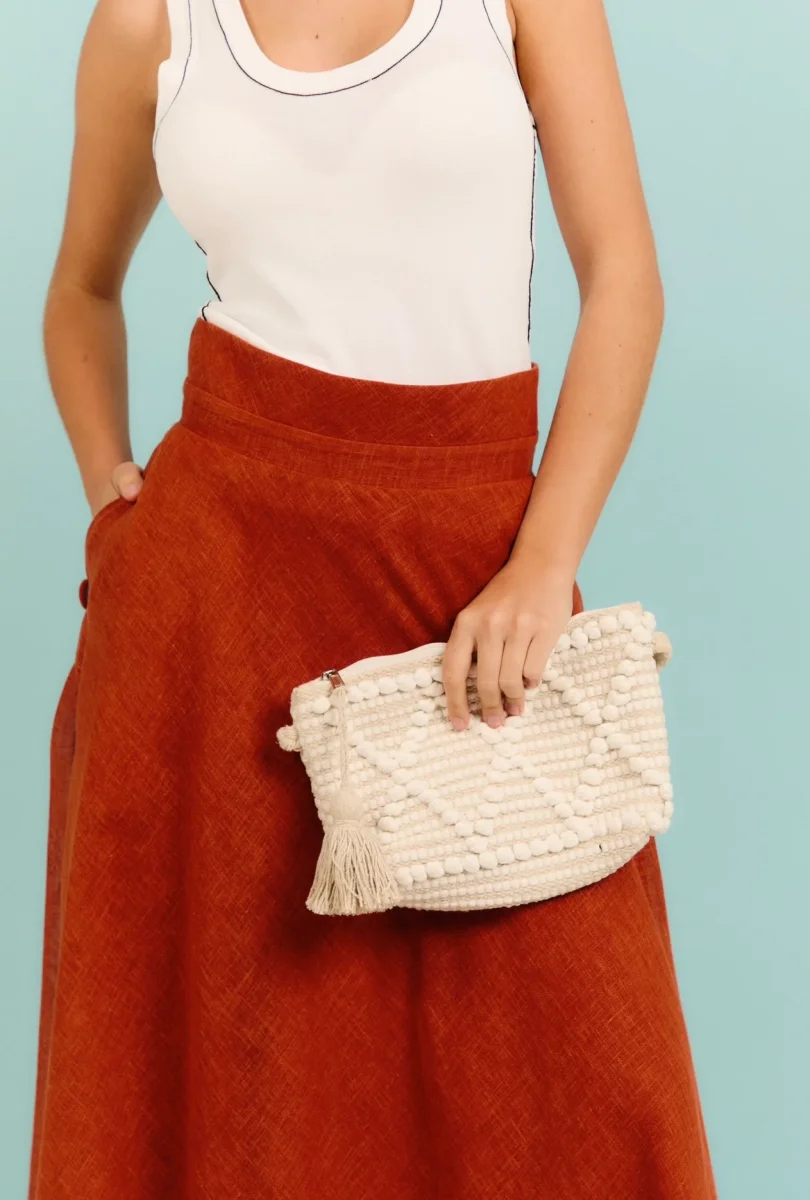 Bolso Cebú beige - Imagen 2