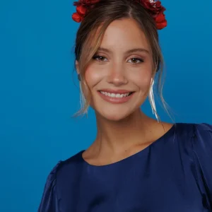 Diadema Alina roja