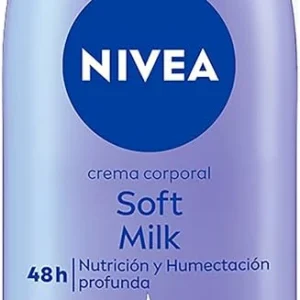 NIVEA Soft Milk 48h – 100 ml / 400 ml / 1000 ml (1 Litro)