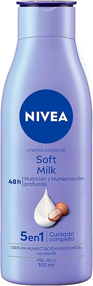 NIVEA Soft Milk 48h – 100 ml / 400 ml / 1000 ml (1 Litro)