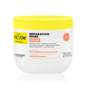 Alfaparf Milano Yellow Professional Reparative Mask – 500 ml | Mascarilla Reparadora Intensiva