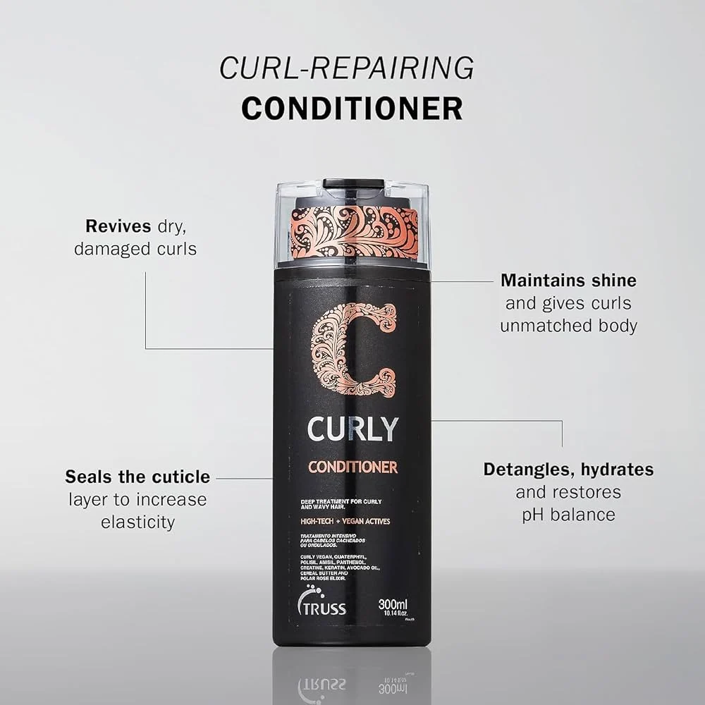 TRUSS Curly Conditioner – 300 ml - Imagen 4