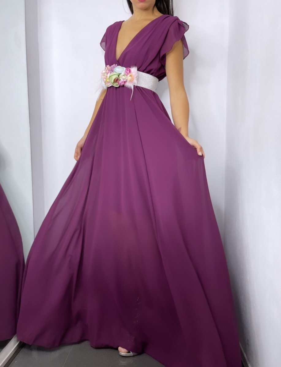 Vestido Bella Manga Corta - Imagen 3