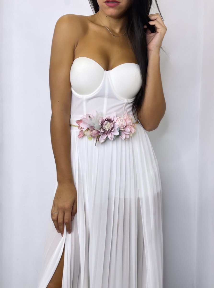 Top Corsé Basic Blanco - Imagen 2