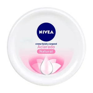 Crema NIVEA Corporal y Facial Humectante Tono Natural 100 ml Y 200 ml