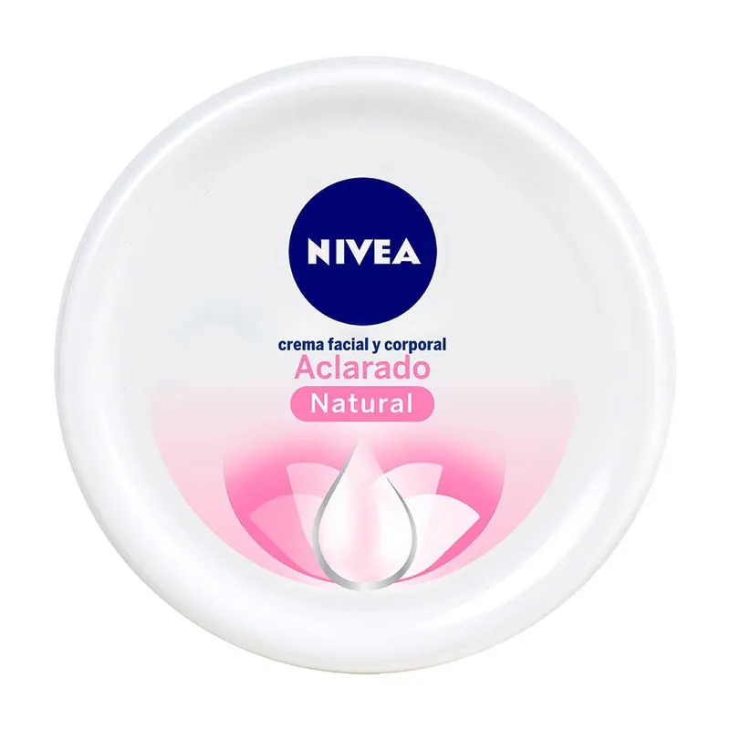 Crema NIVEA Corporal y Facial Humectante Tono Natural 100 ml Y 200 ml