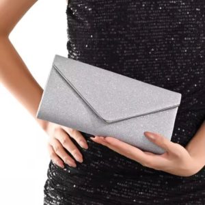 Bolso Brillo Solapa