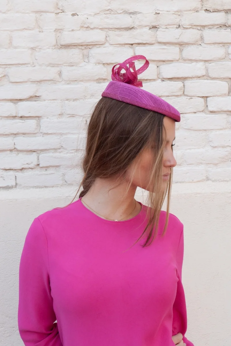 Tocado Romina buganvilla - Imagen 4