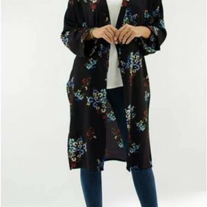 Kimono mujer estampado floral