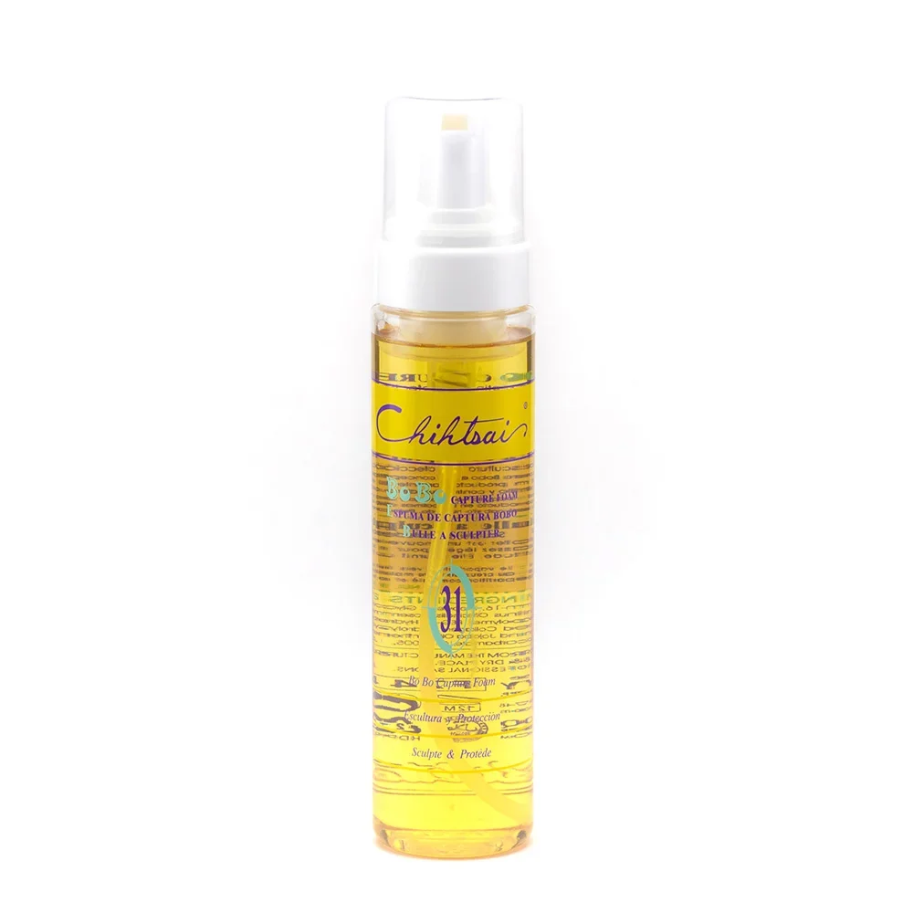 Chihtsai #31 Espuma BoBo – 120 ml (8.5 oz) Espuma profesional para volumen, definición y fijación suave - Imagen 2