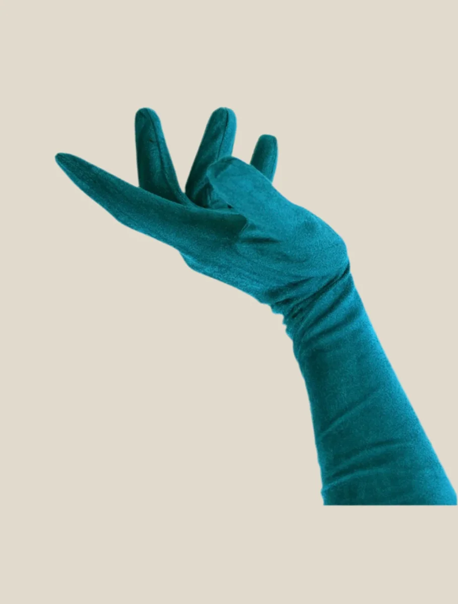 Guantes largos Aguamarina - Imagen 2