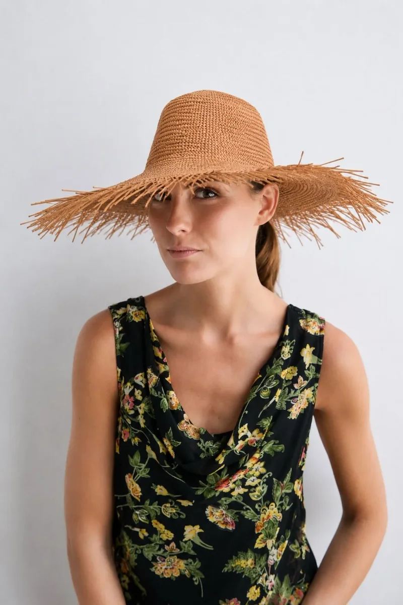 Sombrero Caribe camel - Imagen 3