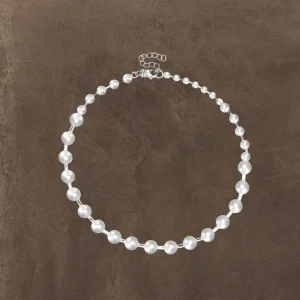 Collar Cosmos plateado