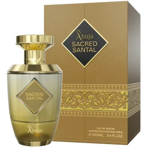 Ahuja Sacred Santal – Perfume Árabe 100 ml Elegancia intensa con notas cálidas y envolventes