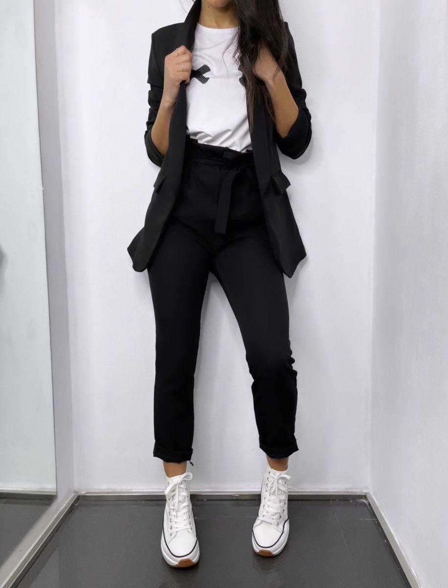 Traje Paris Manga Fruncida - Imagen 7