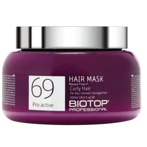 BIOTOP 69 Hair Mask Curly Hair 550 ml – Hidratación y Definición Intensiva