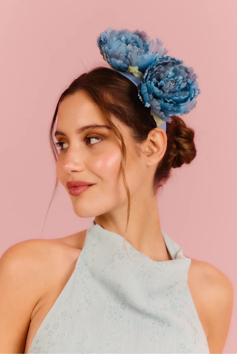 Diadema Belén azul - Imagen 3