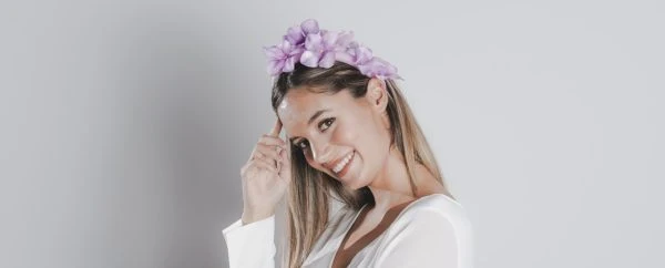 Diadema Zarina lila