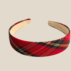 Diadema Escocia roja