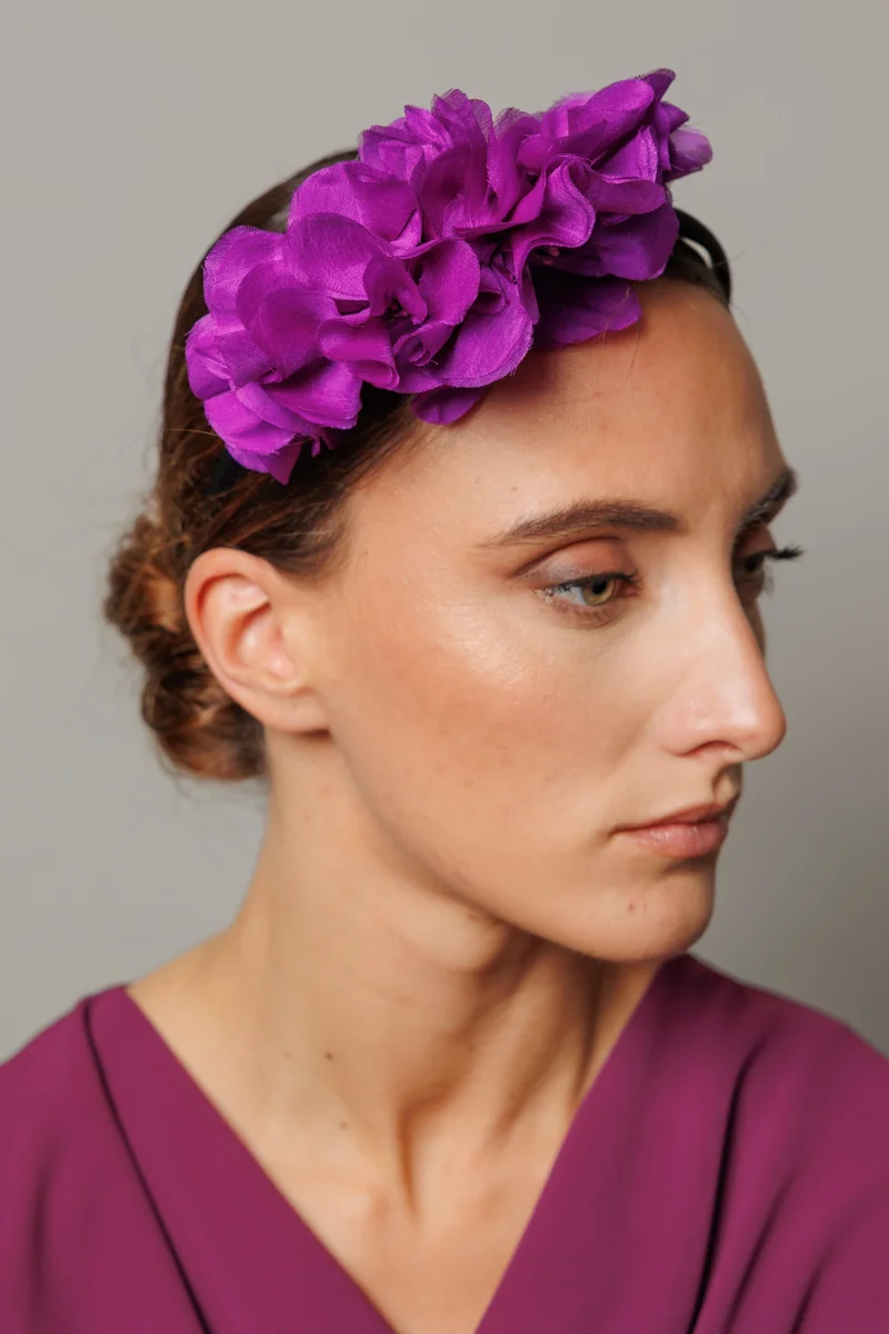 Diadema Spencer morada