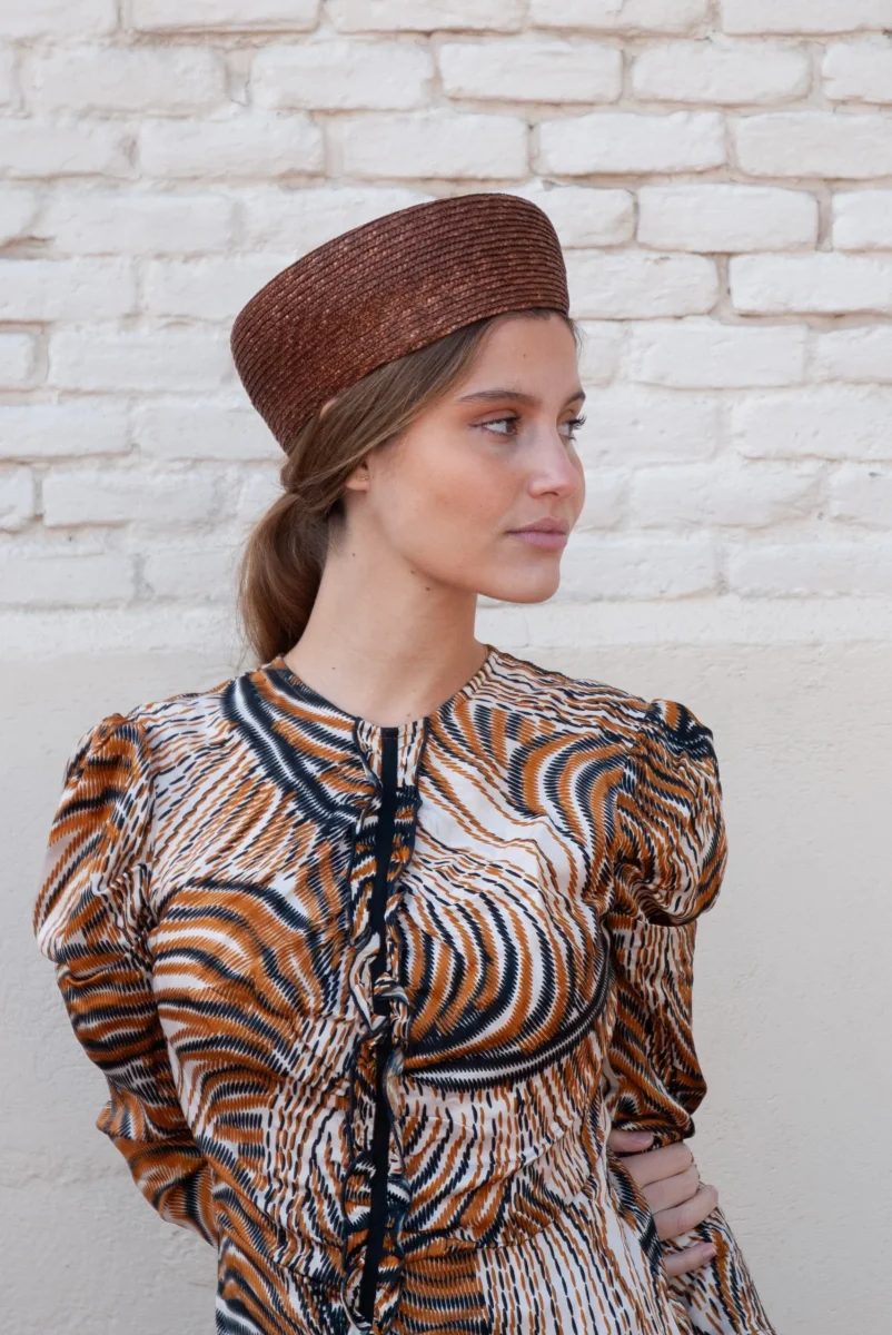 Casquete Celine chocolate - Imagen 5