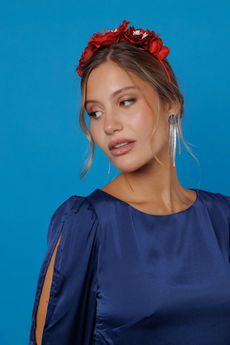 Diadema Alina roja - Imagen 3