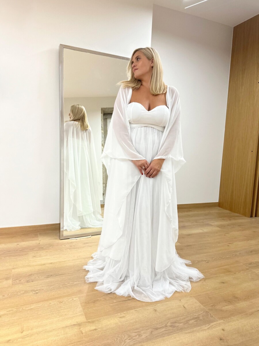 Vestido Multiposición Novia Tul - Imagen 7