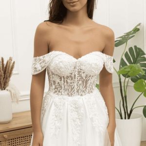 Vestido Novia Tirantes Caídos