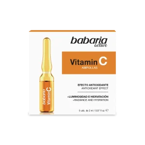 Babaria Vitamin C Ampollas Antiox Defense – 5 uds x 2 ml