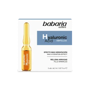 Babaria Hyaluronic Acid Ampollas – 5 unidades de 2 ml