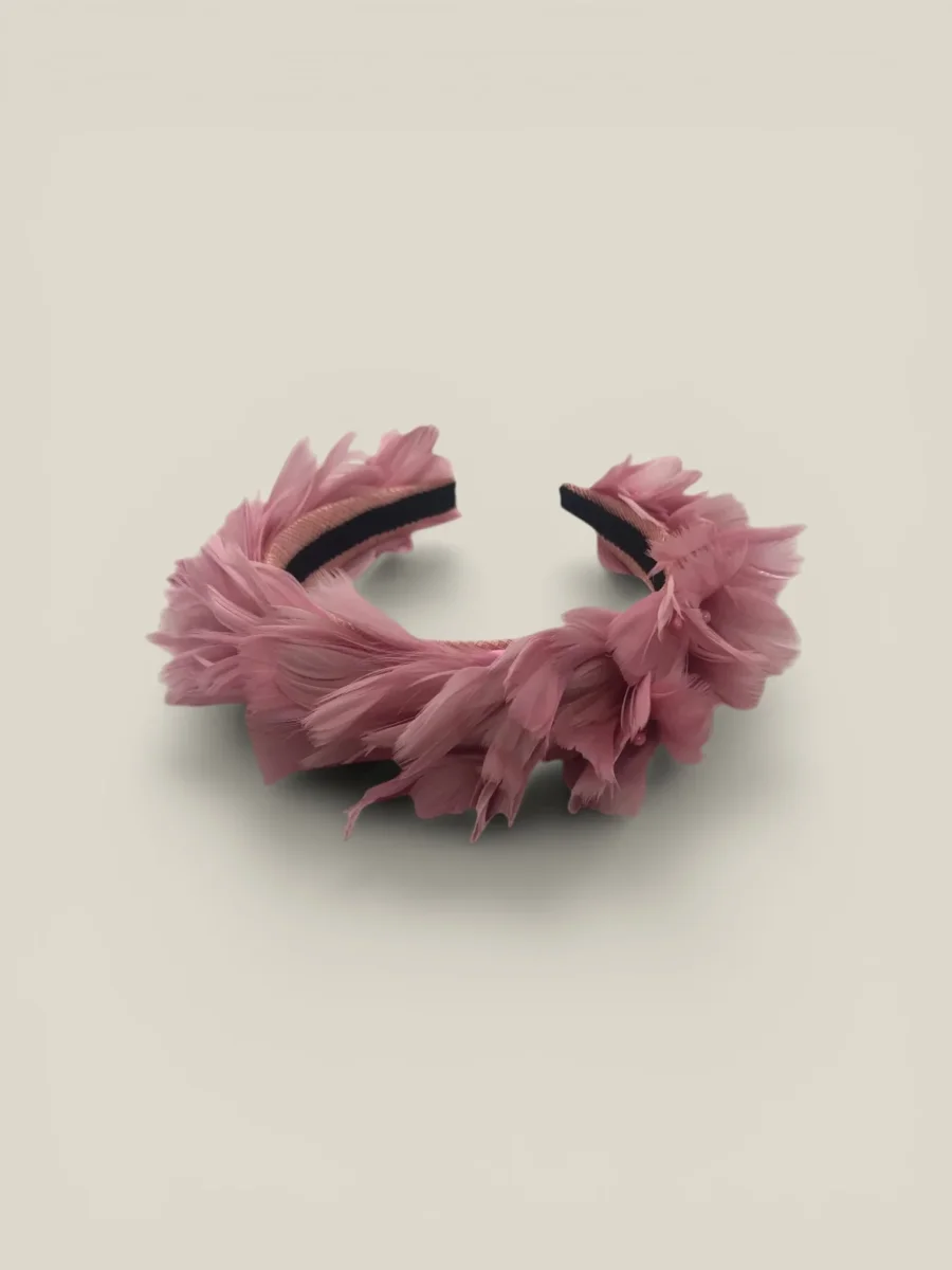 Diadema Periquita rosa viejo