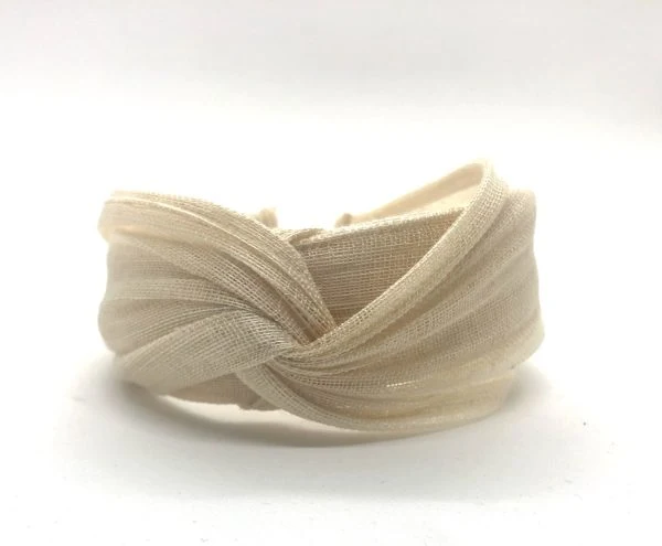Diadema Baronesa beige - Imagen 3
