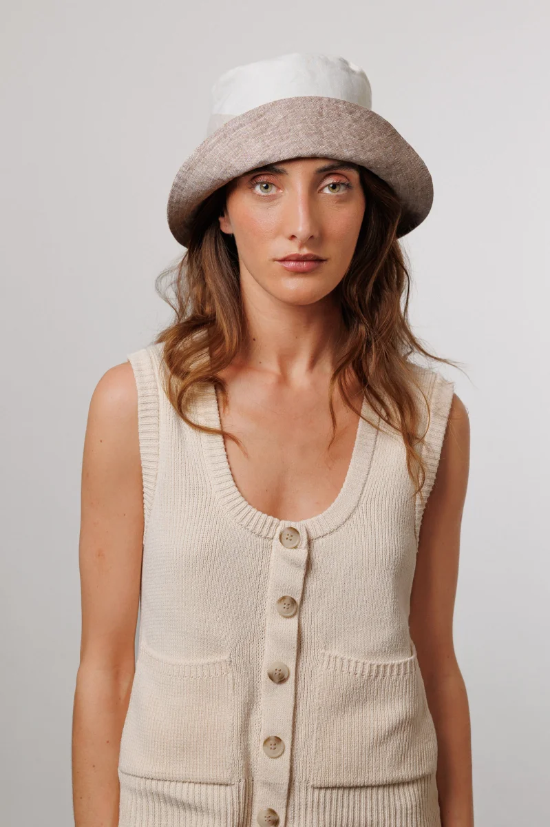 Sombrero Atrani beige - Imagen 2